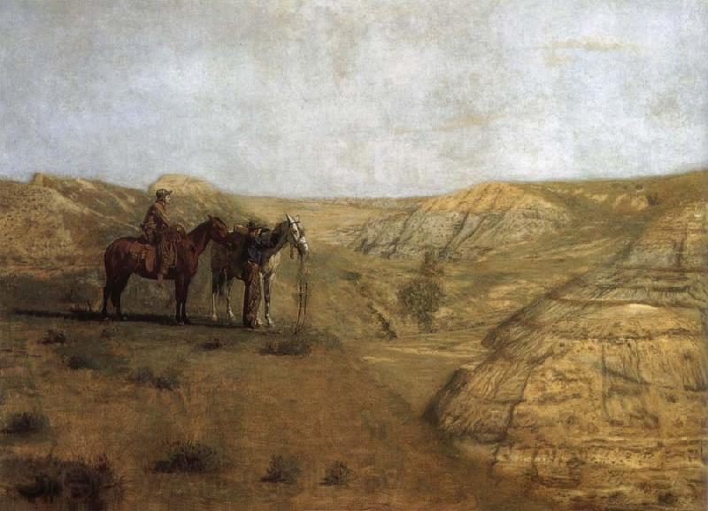 Thomas Eakins Rancher at the desolate field
